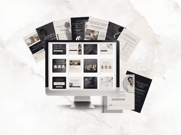 Social media posts - CHIROPRACTIC CARE - Afbeelding 2