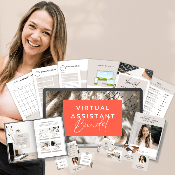 Canva template bundel voor virtual assistants (VA) | Social media & lead magnets
